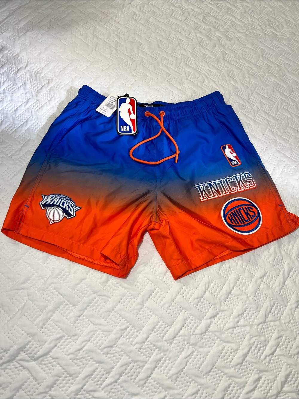 New York Knicks Swim Shorts Size S New!!!